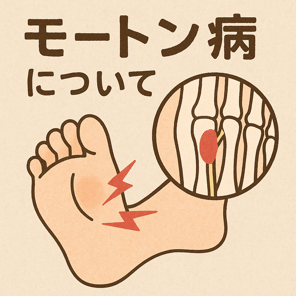 モートン病とは？足裏のしびれや痛みの原因かも？