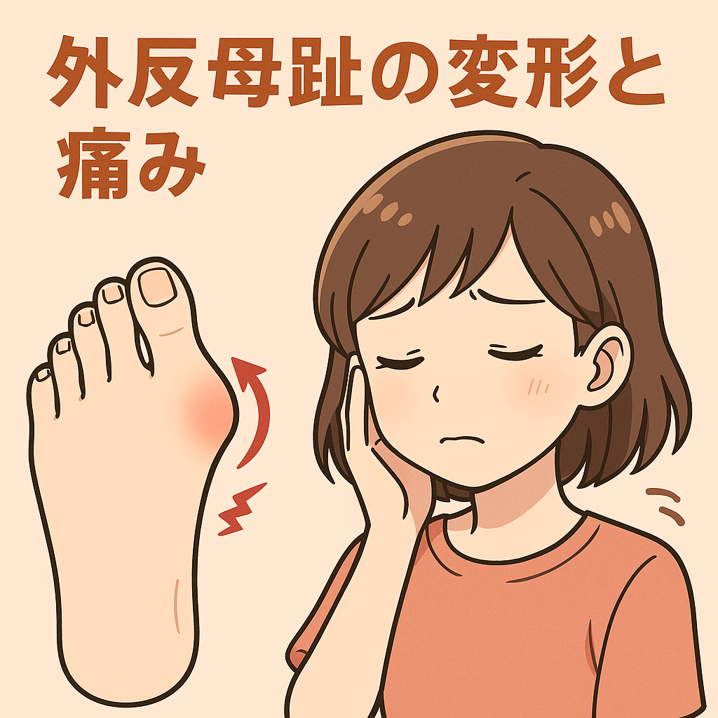 外反母趾の変形と痛みについての解説と整足院での施術の有効性