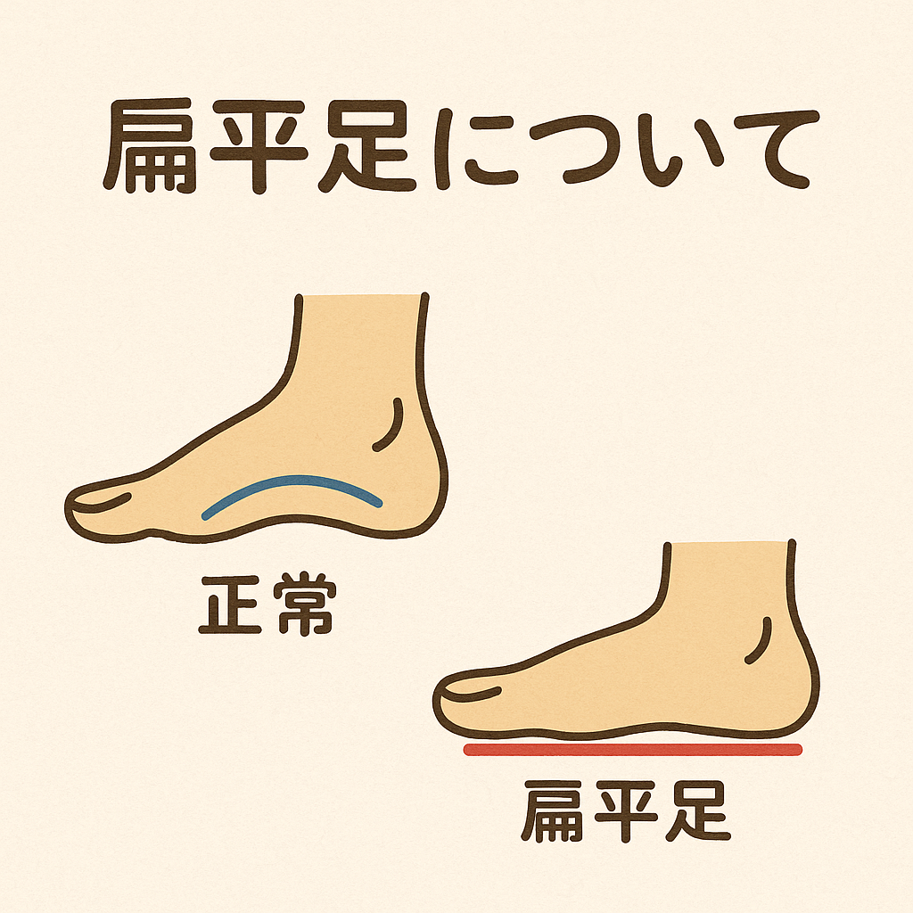 扁平足とは？整足院の整足テーピング®でできるアプローチ