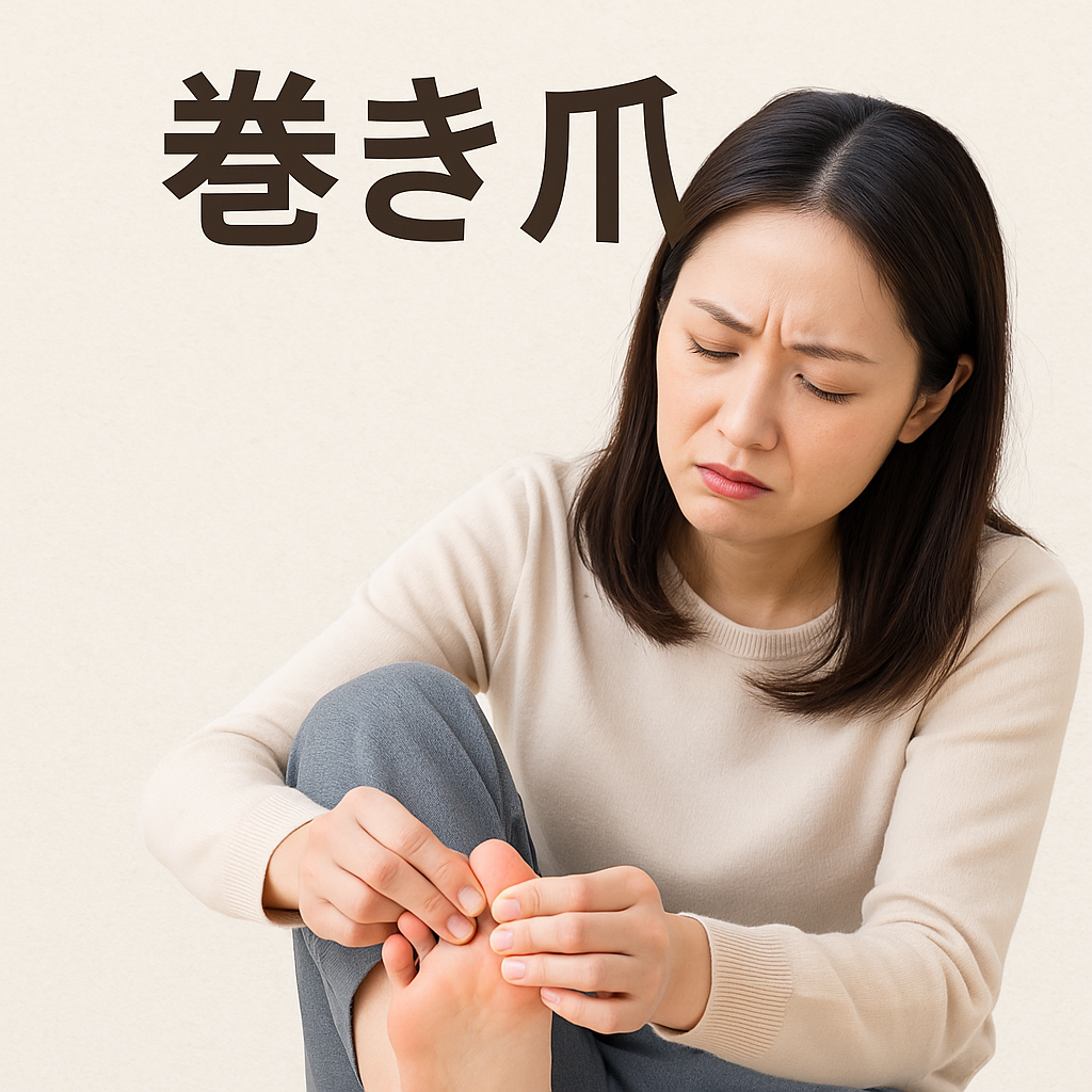 巻き爪とは？原因と正しい対処法