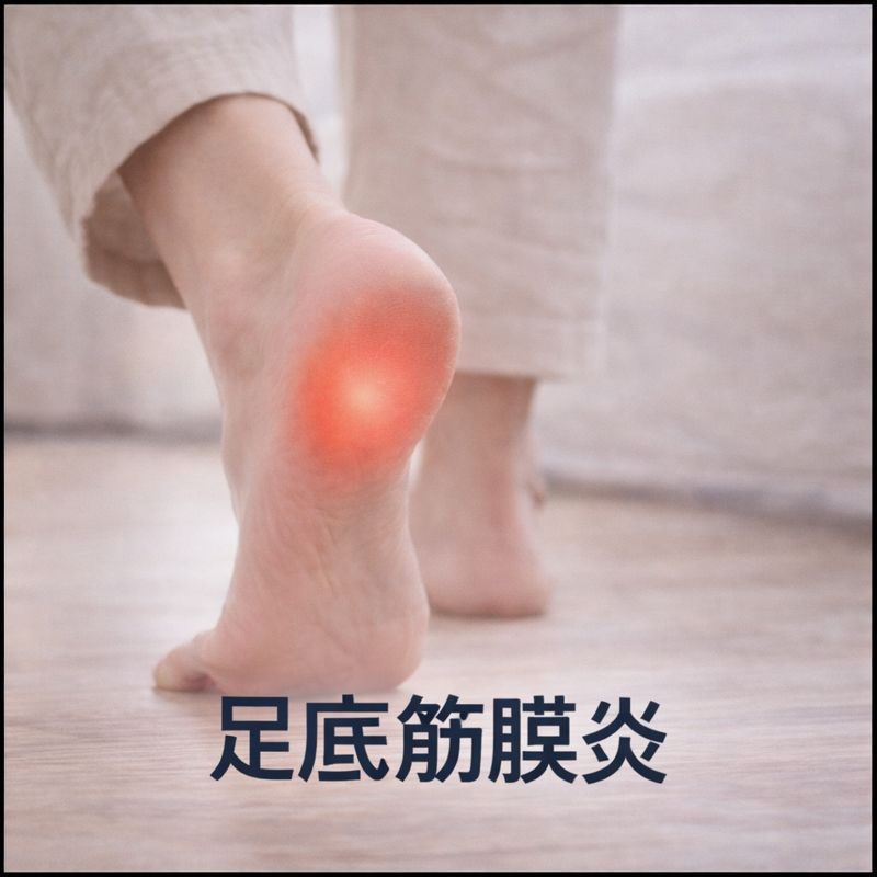 足底筋膜炎の人ほど要注意！朝一番の歩きはじめが痛い理由