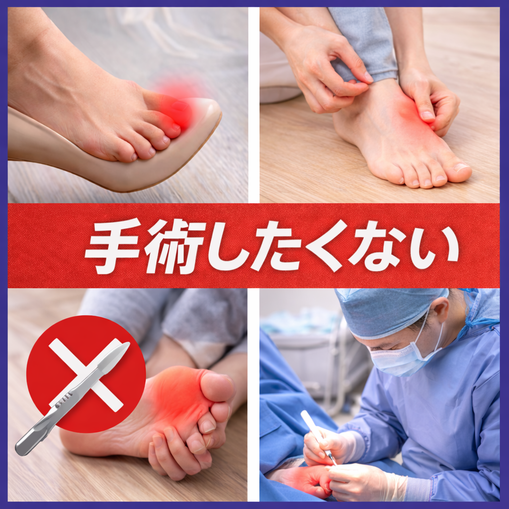 【熊本｜外反母趾に悩んでいる方へ】手術以外の選択肢と改善方法を解説